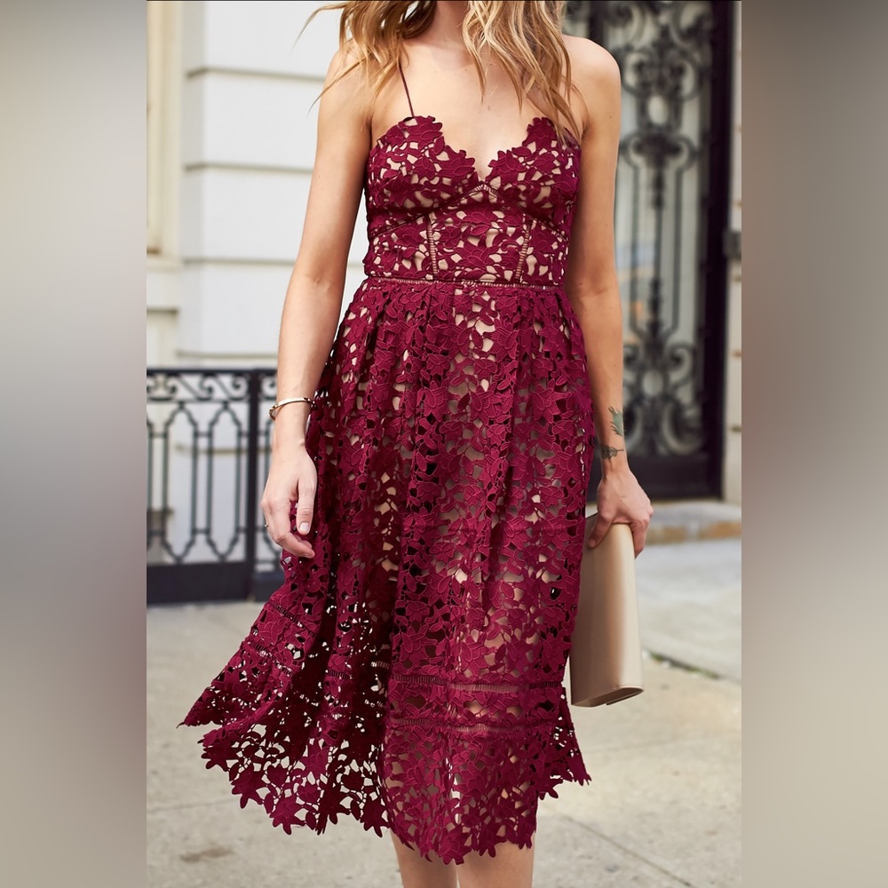 SELF PORTRAIT AZAELEA DRESS